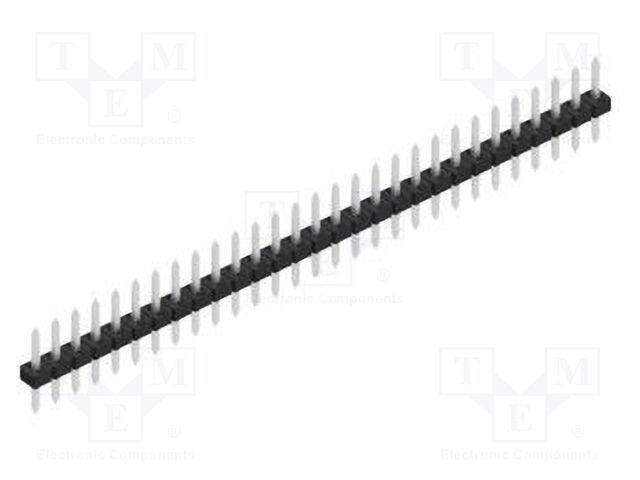 Connector: pin strips; pin header; male; PIN: 29; 2mm; THT; 1x29
