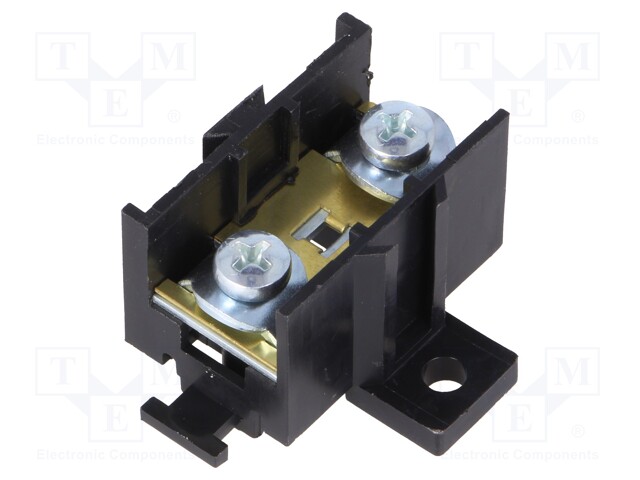 Terminal block; screw terminal; ways: 1; 16mm2; terminals: 2; 76A