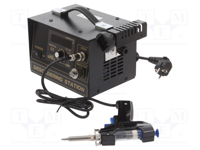Desoldering station; digital; 50W; 210÷480°C; 230VAC; Plug: EU