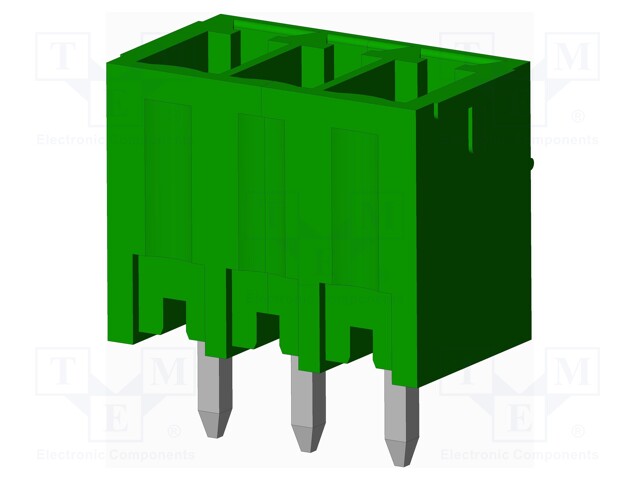 Connector: pluggable terminal block; socket; male; straight; THT