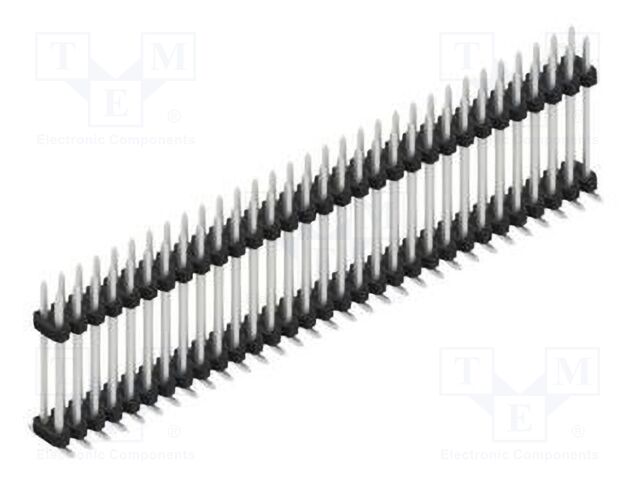 Connector: pin strips; pin header; male; PIN: 62; 2mm; SMT; 2x31