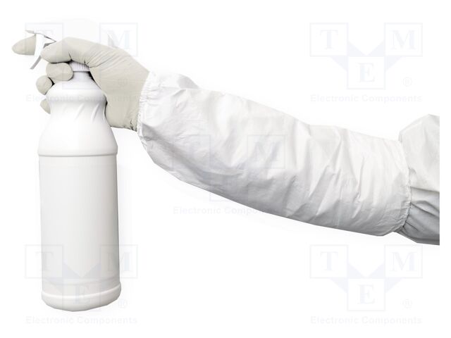 20pcs; white; 50g/m2; Features: disposable; cleanroom; 355mm