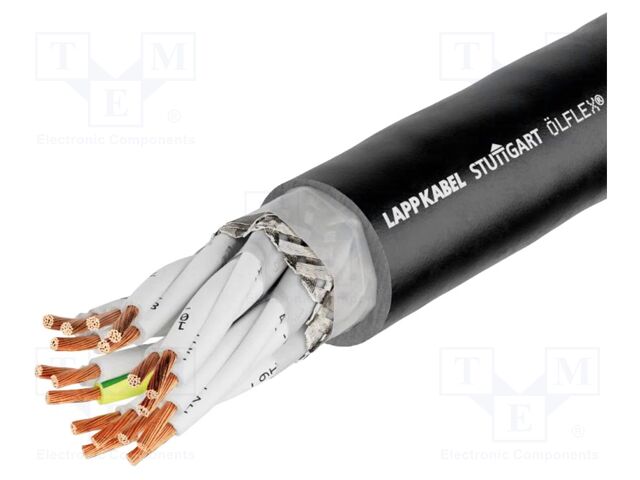 Wire; ÖLFLEX® ROBOT F1 ( C ); 4x0.34mm2; PUR; black; 48V