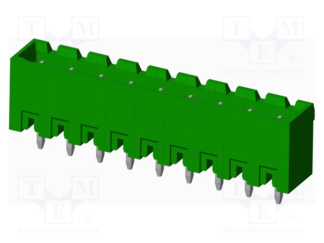 Connector: pluggable terminal block; socket; male; straight; THT