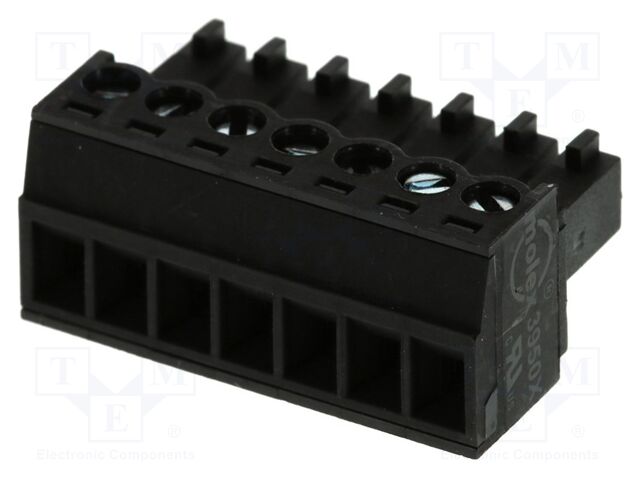 Pluggable terminal block