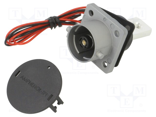 Connector: DC supply; female; screw; Mech.durability: 100cycles