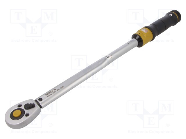 Key; dynamometric; 530mm; 40÷200Nm; Mounting: 1/2"