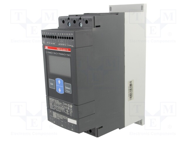 Module: soft-start; Usup: 208÷600VAC; DIN; 55kW; Ucntrl: 100÷250VAC