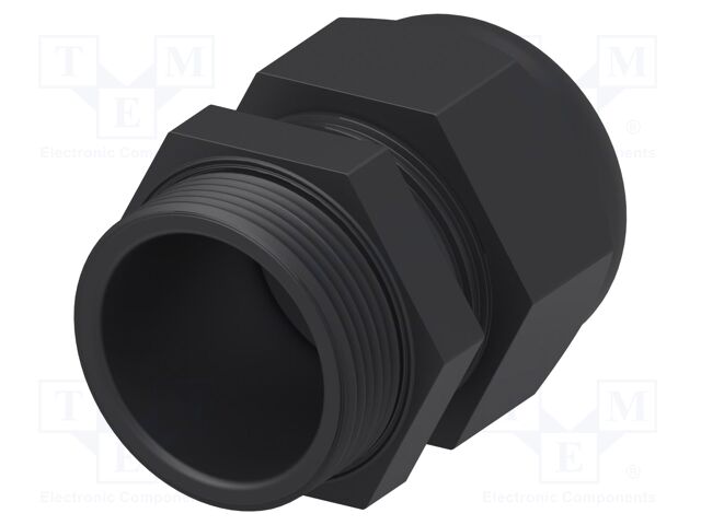 Cable gland; without nut; M32; 1.5; IP68; Mat: polyamide; black