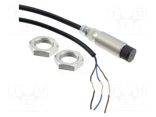 Sensor: inductive; OUT: PNP / NO; 0÷5mm; 10÷30VDC; M12; IP67; brass