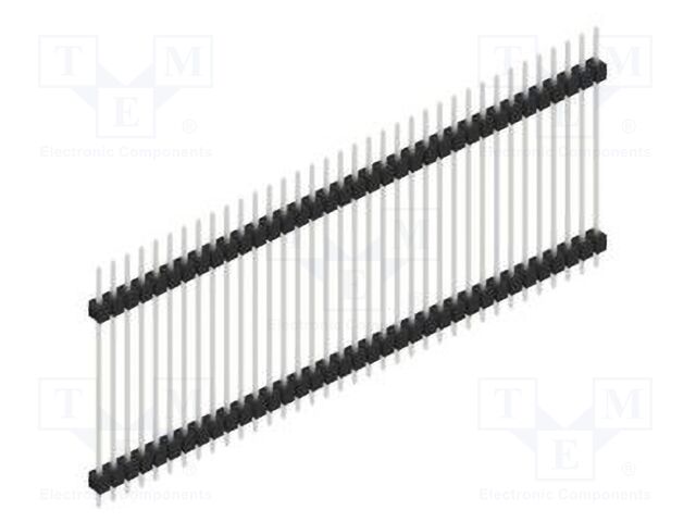 Connector: pin strips; pin header; male; PIN: 36; 2.54mm; THT; 1x36