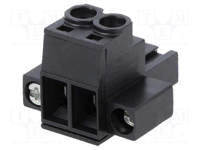 Pluggable terminal block; 5mm; ways: 2; straight; plug; female