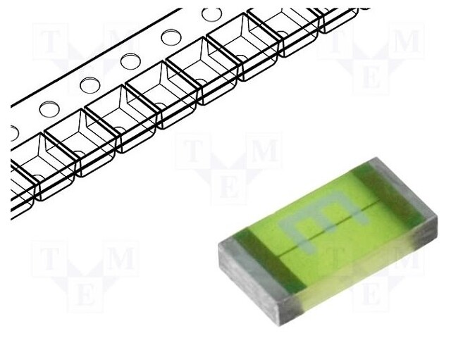 Fuse: fuse; ultra rapid; 1.25A; 32VAC; 63VDC; SMD; glass; Case: 1206