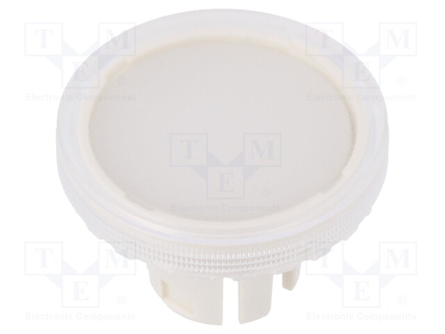 Actuator lens; 22mm; 61; Colour: transparent; Mat: plastic; Ø19.7mm