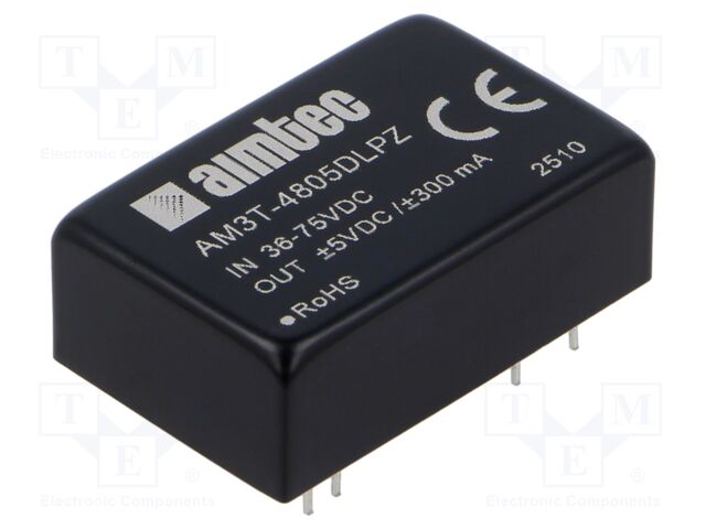 Converter: DC/DC; Protection: short circuit protection SCP