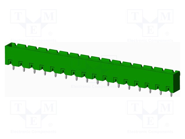 Connector: pluggable terminal block; socket; male; straight; THT