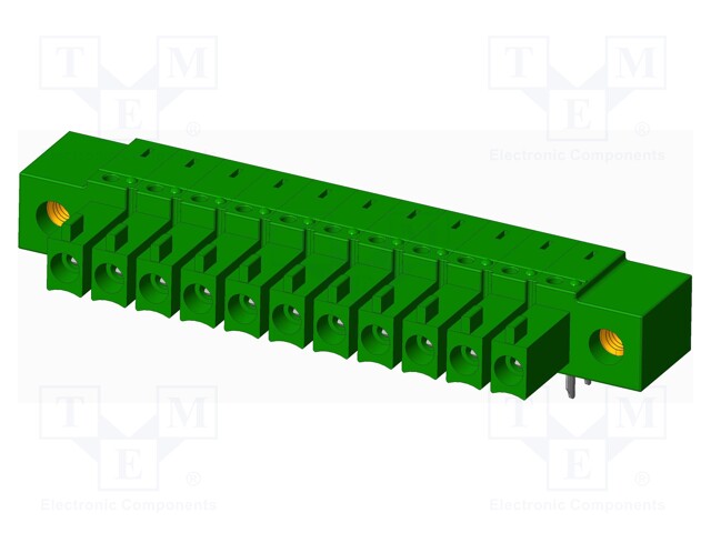 Connector: pluggable terminal block; socket; female; angled 90°