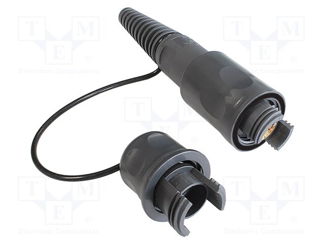 Connector: fiber optic