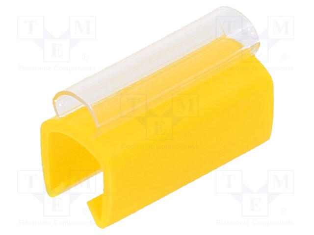 Markers for cables and wires; Label symbol: empty; 5÷6.2mm; PVC
