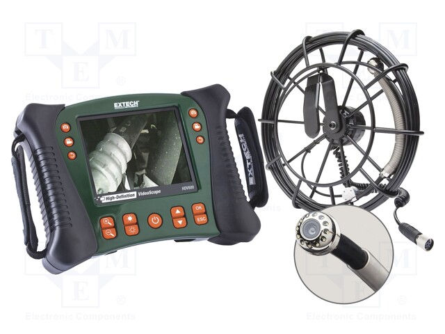 Inspection camera; Display: LCD 5,7" (640x480); Len: 10m; IP57