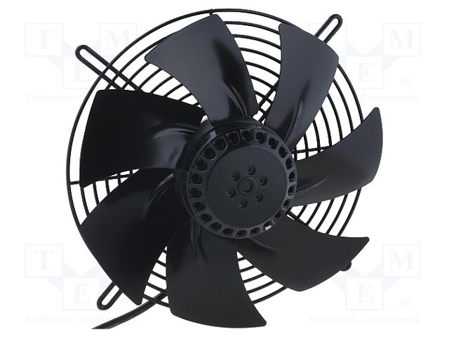 Fan: AC; axial; 230VAC; Ø250x76mm; 1853m3/h; 68dBA; ball bearing