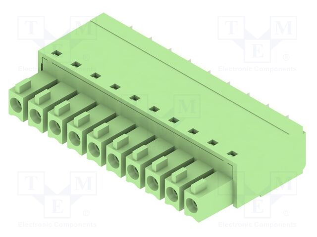 Connector: pluggable terminal block