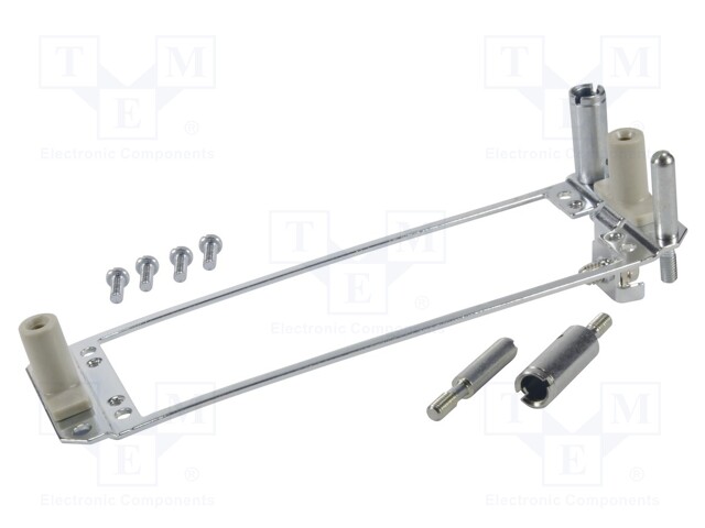 DIN-Power retaining frame