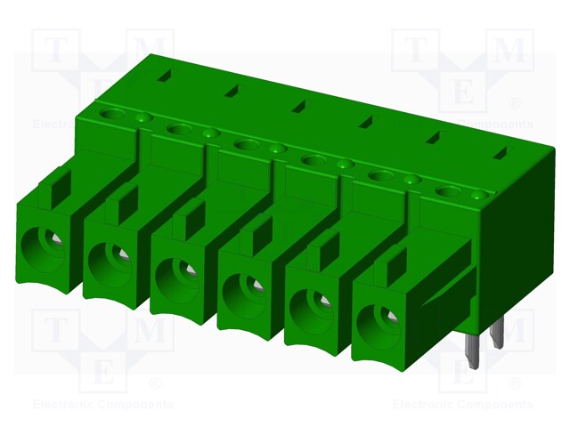 Connector: pluggable terminal block; socket; female; angled 90°