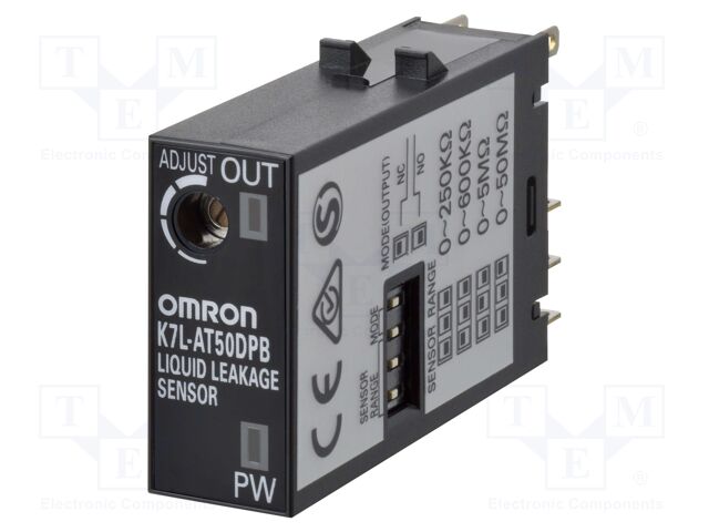Liquid leakage monitoring relay; 10÷30VDC; OUT: PNP