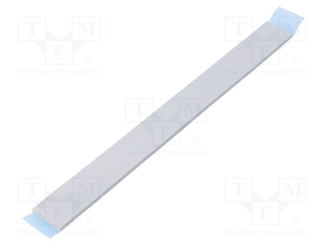 Tape: heat transfer; W: 20mm; L: 0.2m; Thk: 3mm; 1W/mK; silicone