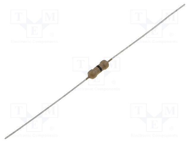 Resistor: carbon film; THT; 330Ω; 0.25W; ±5%; Ø2.3x6mm; axial