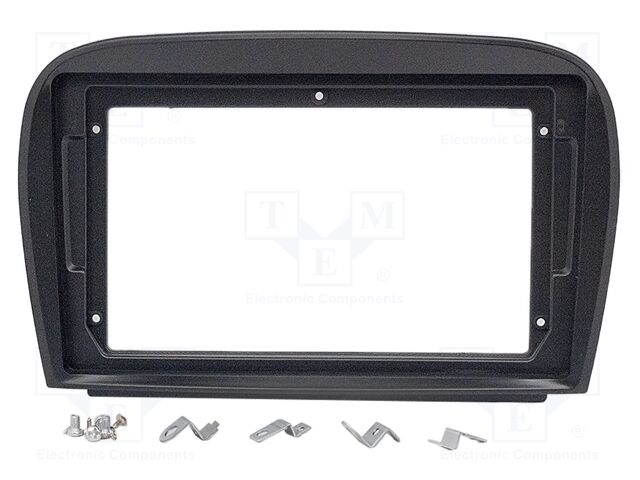 Radio frame; Mercedes; black; 9"