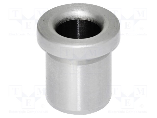 Guide bushing; hardened steel; Ø: 8mm; Flange dia: 11mm; DIN: 172