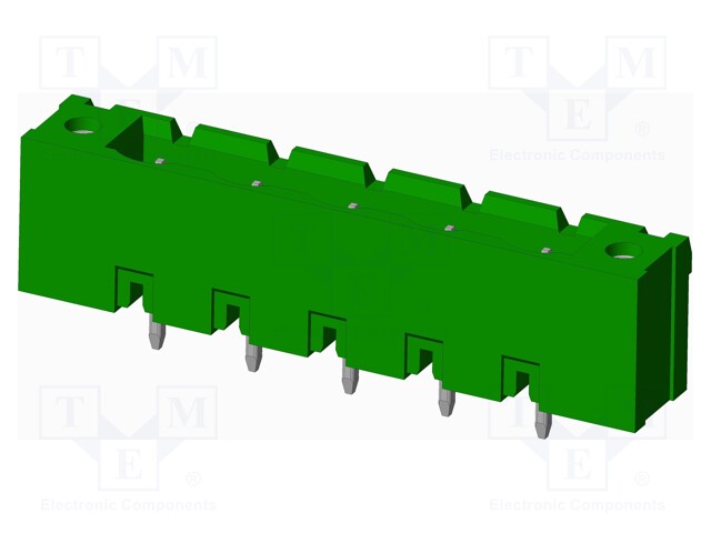 Connector: pluggable terminal block; socket; male; straight; THT