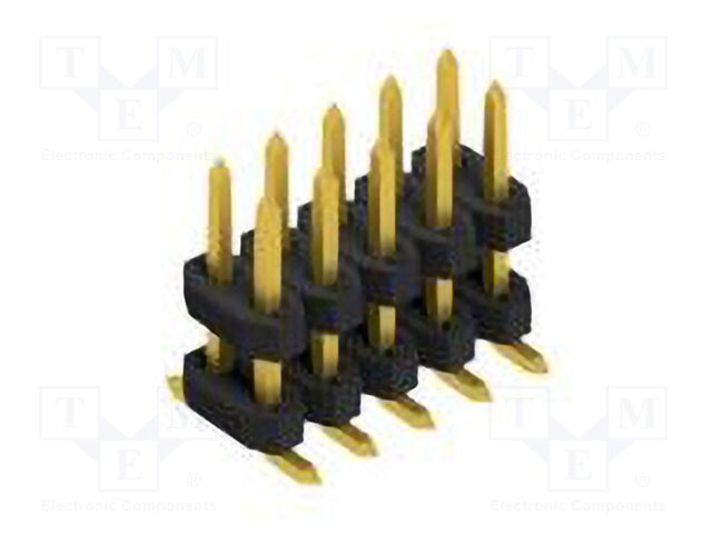 Connector: pin strips; pin header; male; PIN: 10; 2mm; SMT; 2x5; 100V
