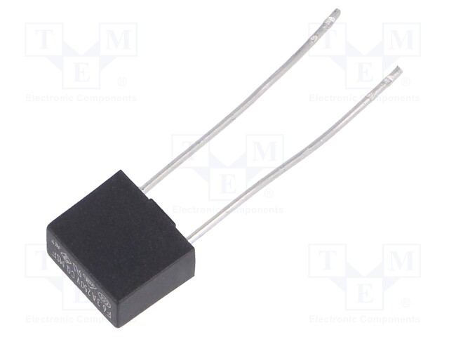 Fuse: fuse; 6.3A; 250VAC; 8,35x4,3x7,7mm; MSF