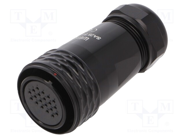 Circular; SA28; IP67; soldering; -40÷85°C