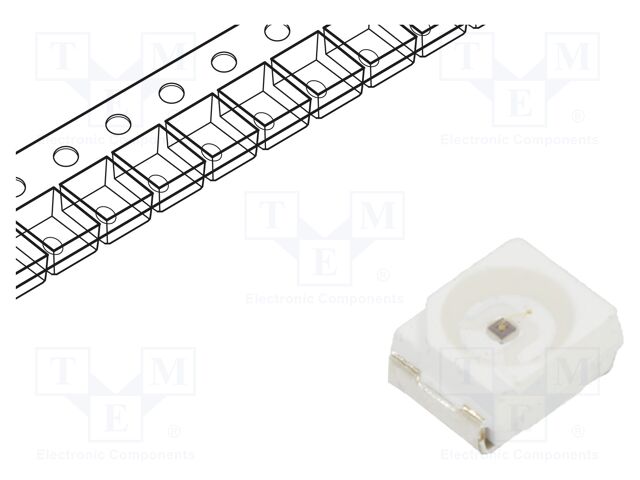 IR transmitter; 800÷810nm; transparent; P opt: 30÷40mW; 120°; SMD