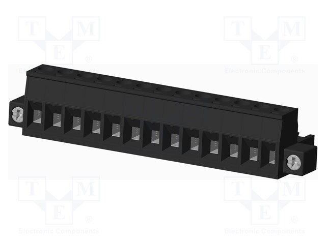 Connector: pluggable terminal block; plug; female; straight; 300V