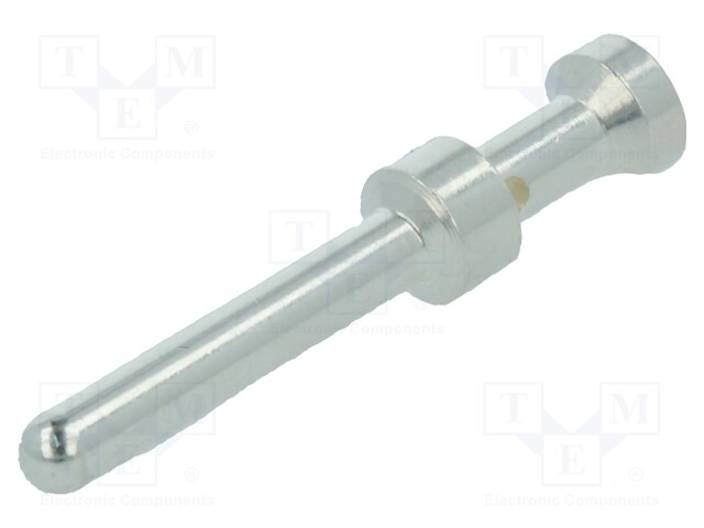Contact; male; 0.5mm2; 20AWG; Han E High Temp; silver plated; 16A