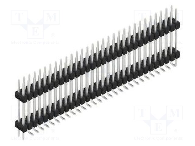 Connector: pin strips; pin header; male; PIN: 60; 2.54mm; SMT; 2x30