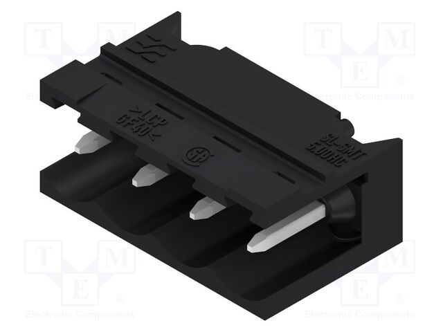 Pluggable terminal block