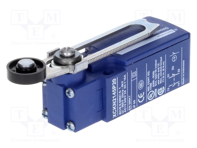 Limit switch; NO + NC; 10A; max.240VAC; max.250VDC; M20 x 1,5