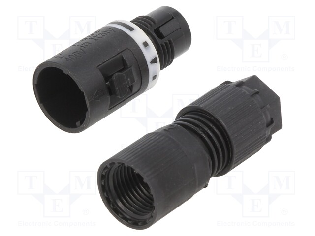 Connector: AC supply; screw terminal; male; TH381; 7÷8mm; 400V