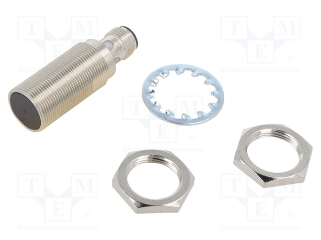 Sensor: inductive; Output conf: PNP / NO; 0÷8mm; 10÷30VDC; M18