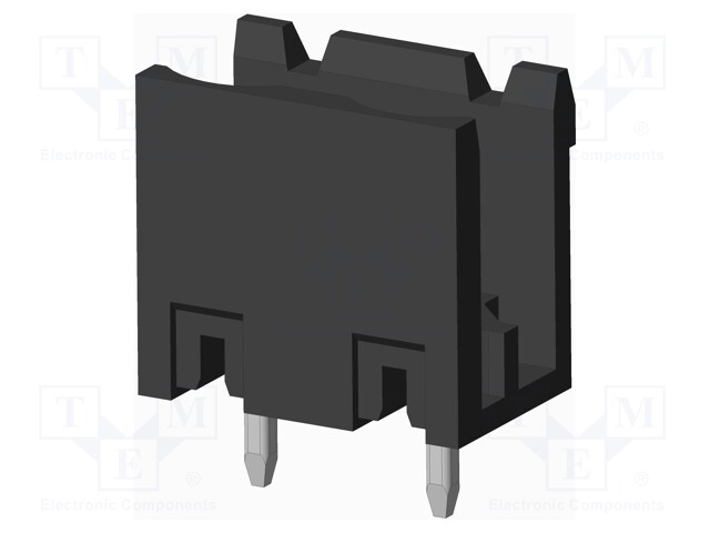 Connector: pluggable terminal block; socket; male; on PCBs
