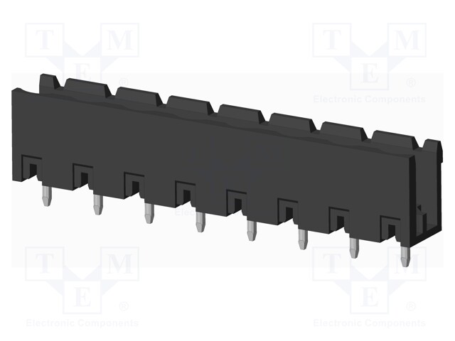 Connector: pluggable terminal block; socket; male; on PCBs