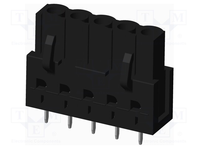 Connector: pluggable terminal block; socket; female; angled 90°