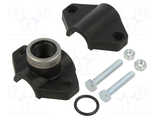 Splice terminal: clamping; for PE pipes; Plast; Medium: water