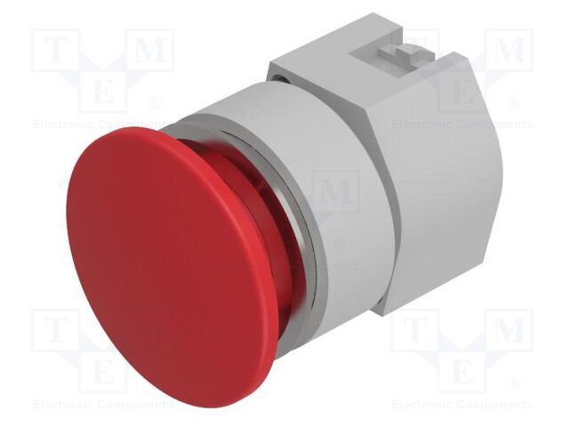 Switch: emergency stop; 30mm; Stabl.pos: 2; red; none; IP65; OptoHiT